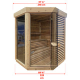 Trinity Sauna Dimensions