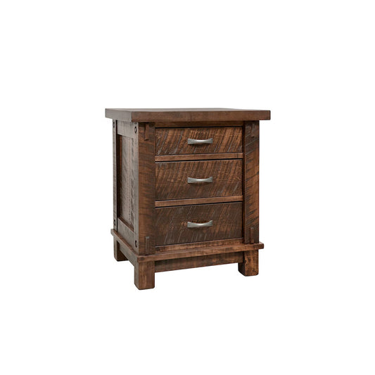 True North 3 Drawer Nightstand