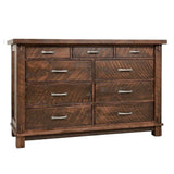 True North 9 Drawer Dresser 72"