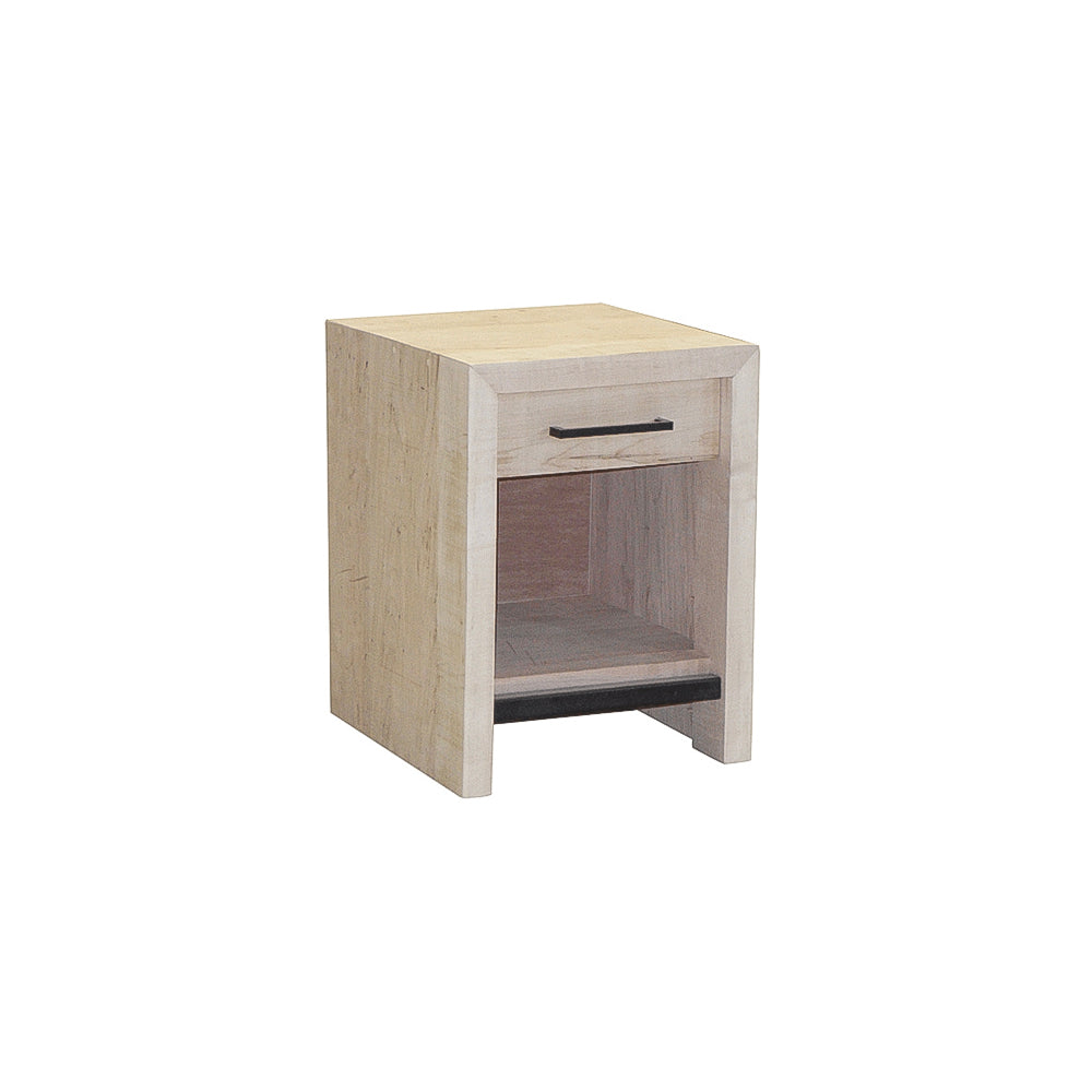 Urban 1 Drawer Open Nightstand Unstained