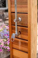Controls for economy hardware of outdoor shower