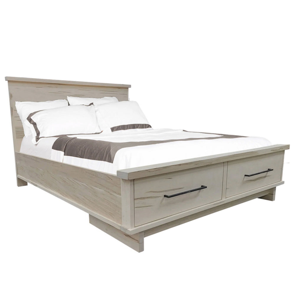 Whistler Bed with Footboard Drawers