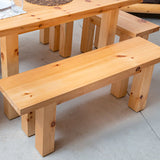 70" Pine Dining Bench