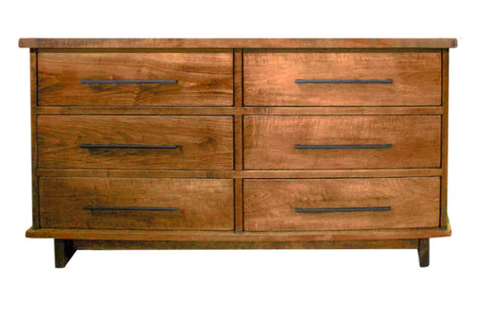 Epic 6 drawer dresser stained