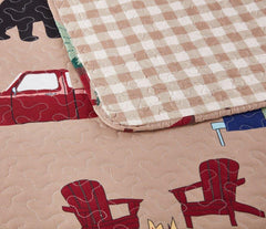 Woods Camping Quilt