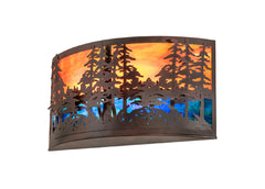24" Tall Pines Wall Sconce