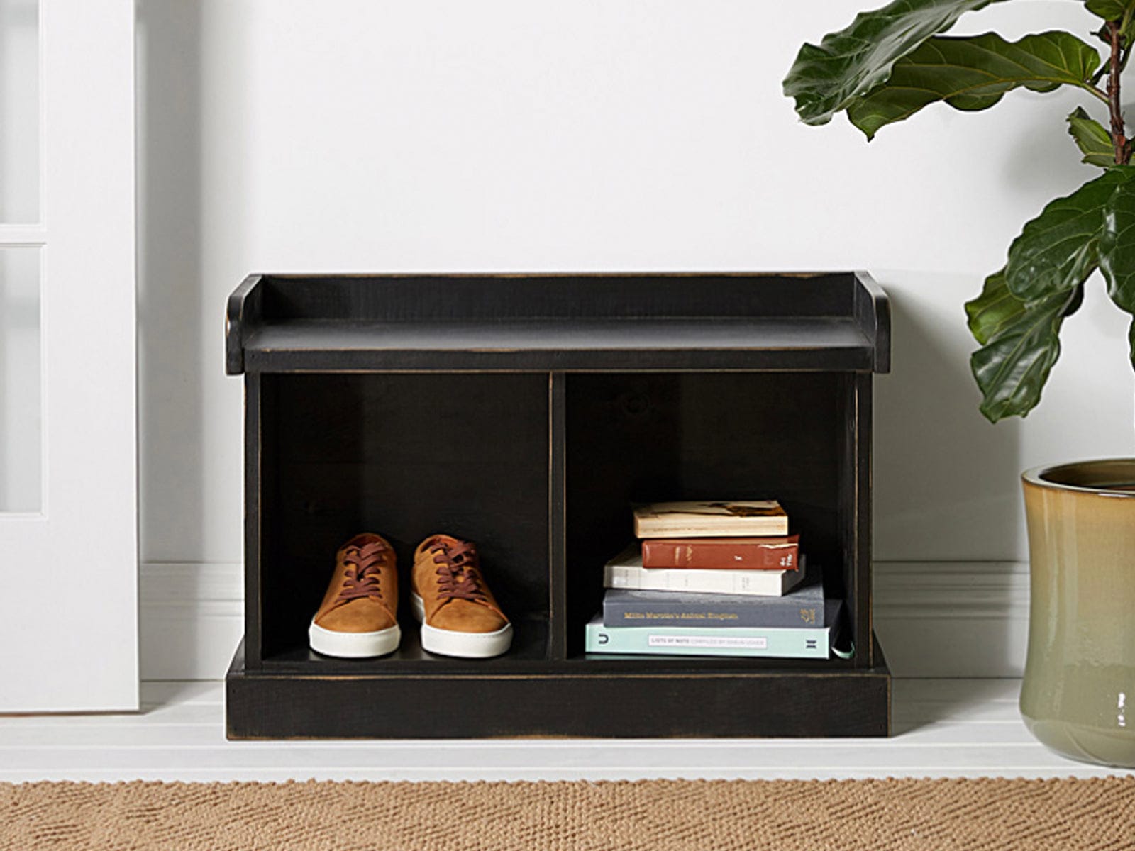 Cube Cubby Bench • Log Furniture and More - Main Image