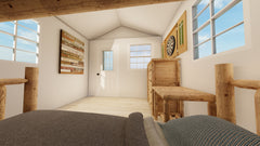 Inside Bunkie