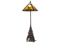 77" High Lone Deer Floor Lamp