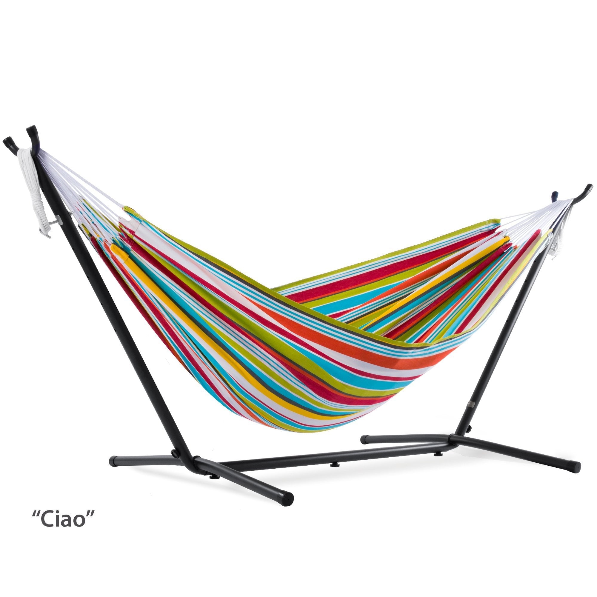 9ft Polyester Hammock with Stand Ciao