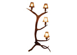 Antler Lamp - Elk Standing 4 Light Candelabra Floor Lamp
