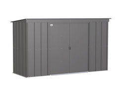 Arrow Classic Steel Storage Shed - Pent Roof - 10' x 4'