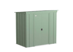 Arrow Classic Steel Storage Shed - Pent Roof - 6' x 4'