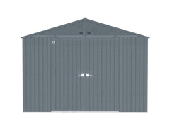 Arrow Elite Steel Storage Shed - 10' x 8' Anthracite