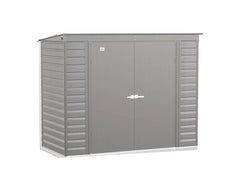 Arrow Select Steel Storage Pent Shed - 8' x 4'