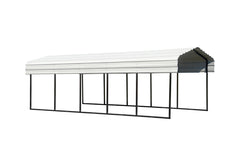 Arrow Steel Carport Eggshell