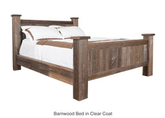 Barn Wood Bed