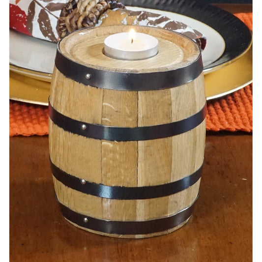 Barrel Tea Candle Holder