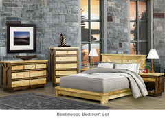 Beetlewood 3 Drawer Nightstand in room