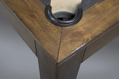 Baylor II Pool Table Corner Closeup