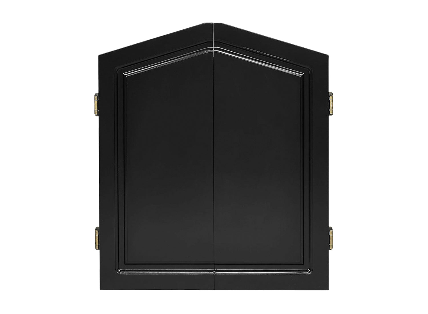 Black Dartboard Cabinet