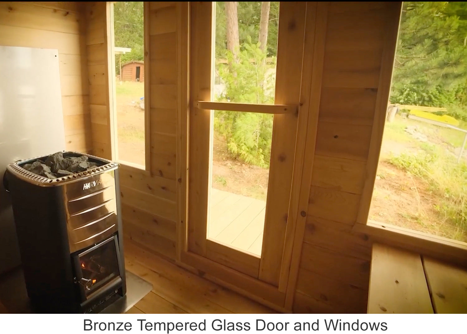 Bronze Tempered Glass Door and Windows
