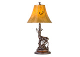 Buck and Doe Table Lamp