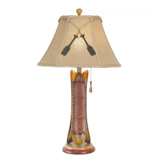 Canoe and Paddles Table Lamp