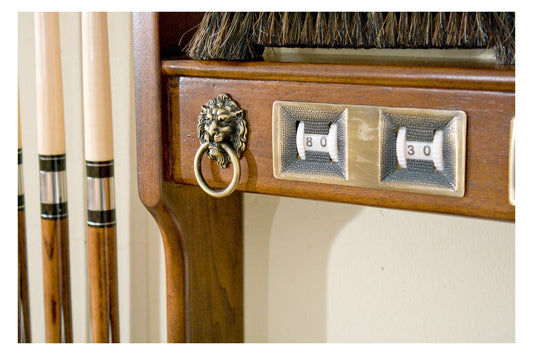 Classic Wall Cue Rack Counter