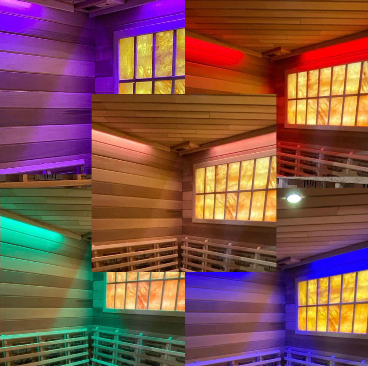 Sauna Colour Therapy LED Lighting