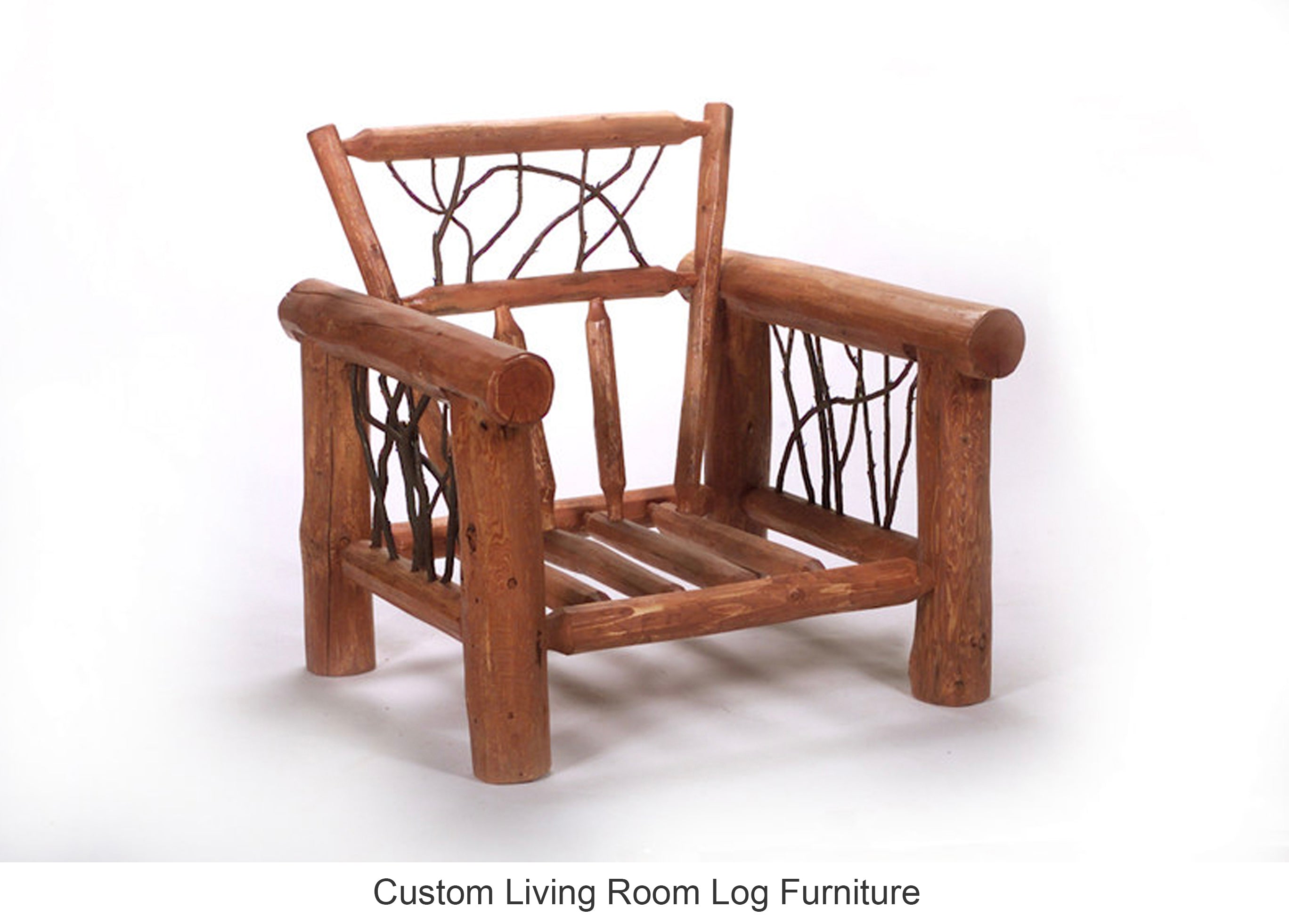 Custom Log Chairs