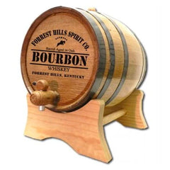 Derby Bourbon Personalized Oak Barrel