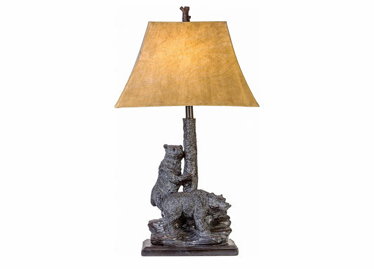 Double Bear Table Lamp