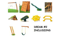 Dream Swing Set 2 Inclusions