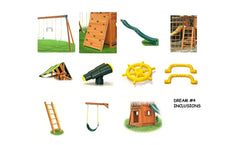 Dream Swing Set 4 Inclusions