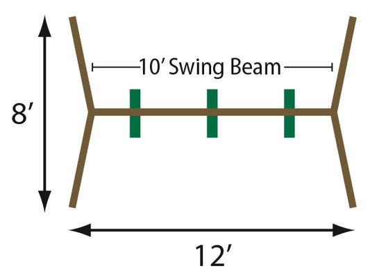 Classic Cedar Swing Set