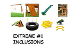 Extreme Swing Set 1 Inclusions