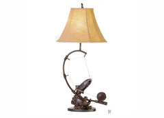 Fly Rod Trout Table Lamp