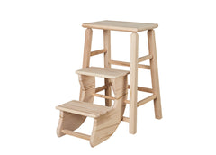 Folding Step Stool with Square Legs