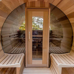 The Kimberly Barrel Sauna 7' Dia x 7' Long