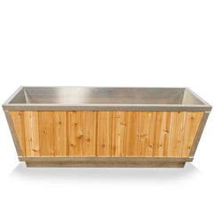 Glacier Cold Plunge Tub Side View Without Top