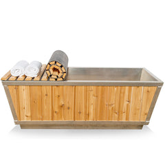 Glacier Cold Plunge Tub Side View