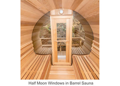 The Kimberly Barrel Sauna 7' Dia x 7' Long