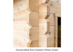 Handcrafted from Eastern White Cedar