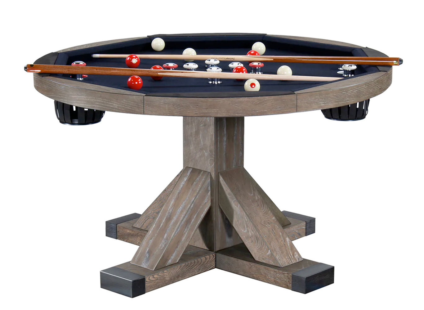 Harpeth 3 in 1 Game Table with Bumper Pool