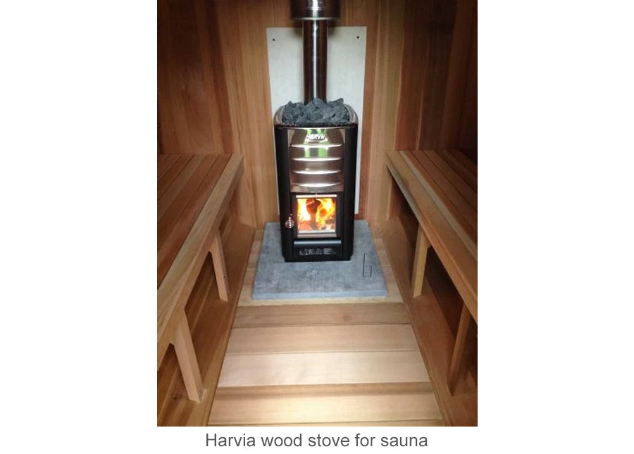 Harvia wood stove for sauna
