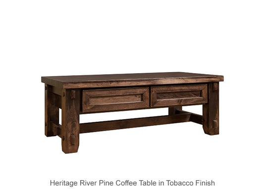 Heritage River Pine Coffee Table