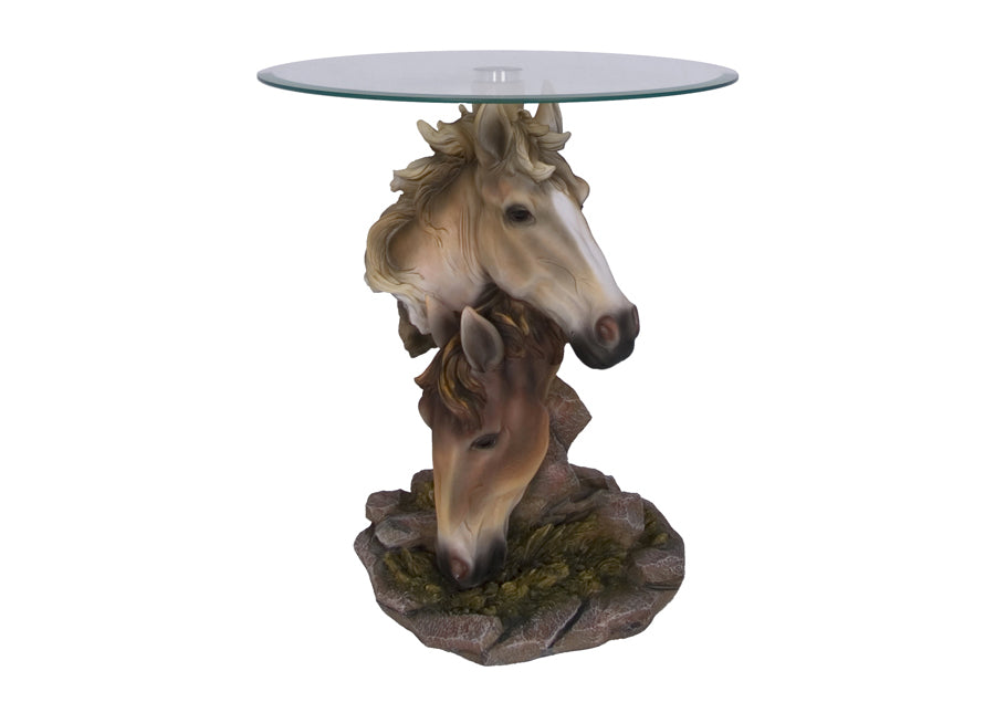 Horse End Table