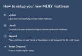 Mlily Chiro Pro - 13" Hybrid Mattress (Firm)