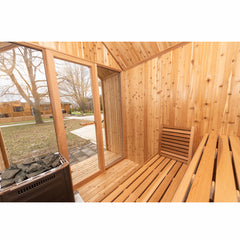 Hudson Pure Cure Sauna Interior View